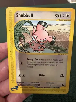 Pokemon TCG Snubbull Skyridge 101/144 Regular Card - Image 1