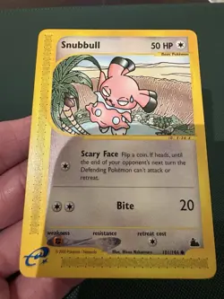 Pokemon TCG Snubbull Skyridge 101/144 Regular Card - Image 2