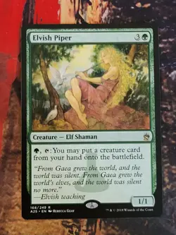 MTG Card: Elvish Piper (Masters 25) - Image 1