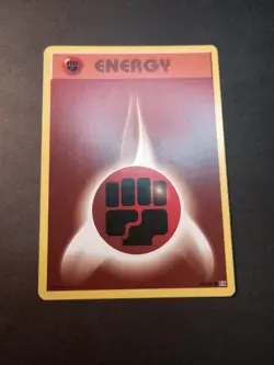 Pokemon Evolutions Fighting Energy Common Card 96/108 LP - Image 1