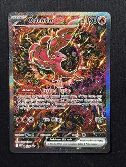 Oricorio EX 024 Promo Illustration Holo Pokemon Card NM Condition Never Played - Image 1