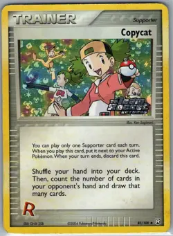 Copycat 83/109 Reverse Holo - Team Rocket Returns - Pokemon Card - LP - Image 1
