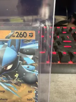 Lucario ex SVP 017 Promo Holo – Scarlet & Violet – LP Pokemon Card – Fast Ship - Image 3