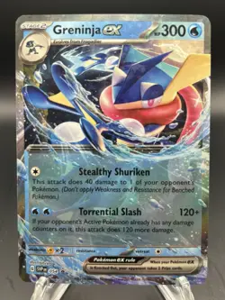 Pokemon TCG Greninja EX SVP 054 Black Star Promo Card - NM - Image 1