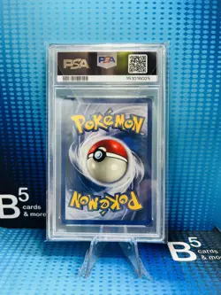 Poliwrath 013/102 Base Set Holographic Pokemon Card PSA 5 - Image 2