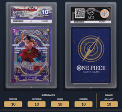 Luffy-Taro ST18-005 SR SP A Fist of Divine Speed ONE PIECE Card Japanese ACE 10 - Image 1