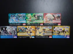 Pokemon Scrap Card x7 Omega Ruby Alpha Sapphire Swampert Treecko etc #5616 EX/VG - Image 1