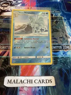 Pokemon x1 Alolan Ninetales - SM (Reverse Holo 28/147) (Near Mint!) - Image 1