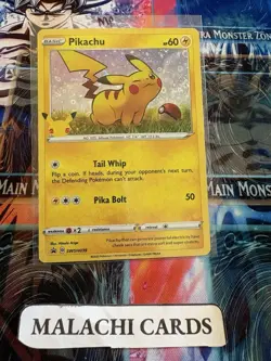 Pokemon x1 Pikachu - SWSH039 (General Mills Promo Holo SWSH039) (Moderate Play!) - Image 1