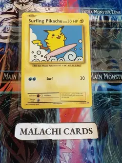 Pokemon x1 Surfing Pikachu - XY - Evolutions (Secret Rare 111/108) (Light Play!) - Image 1