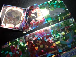 Pokemon Wafer Promo Holo Sticker x9 Charizard Garchomp Gardevoir etc #5003 - Image 3