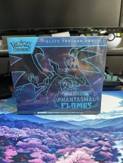 Phantasmal Flames Elite Trainer Box ETB - Pokemon TCG - New/Sealed - Image 1