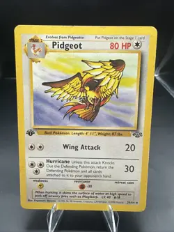 Pokemon Pidgeot 24/64 Jungle 1st Edition - Image 2