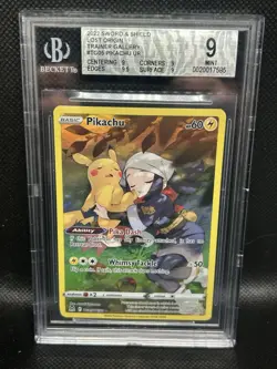 Pikachu 2022 Pokemon SWSH Lost Origin #TG05/TG30 BGS 9 - Image 1