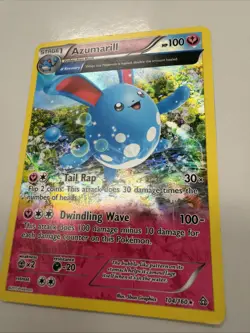 AZUMARILL 104/160 - RARE HOLO - XY PRIMORDIAL CLASH - POKEMON - Image 3
