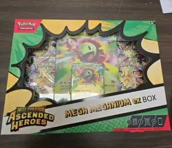 Pokemon 3x Ascended Heroes Mega ex Box Set Meganium | Emboar | Feraligatr New - Image 2