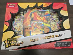 Pokemon 3x Ascended Heroes Mega ex Box Set Meganium | Emboar | Feraligatr New - Image 3