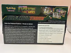 Pokemon TCG Sword And Shield Evolving Skies Build & Battle Stadium NEW SEALED - Image 3