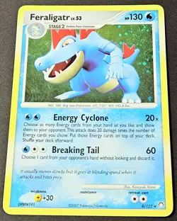 Pokemon Feraligatr 8/123 Mysterious Treasures Holo Rare - Image 1