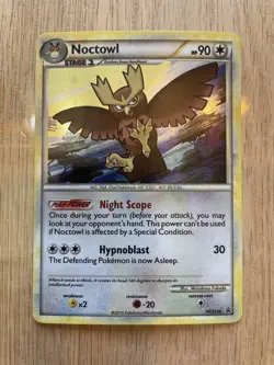 Noctowl HGSS06 Promo HGSS Black Star Promos Pokemon LP - Image 1
