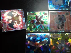 Pokemon Wafer Promo Holo Sticker x9 Charizard Tyranitar Altaria etc #5006 - Image 2