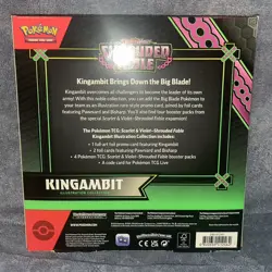 Pokemon TCG Shrouded Fable Kingambit Illustration Collection BRAND NEW Pokemon - Image 2