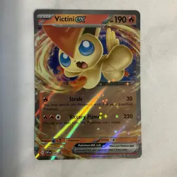 Victini ex SVP142 Scarlet & Violet Black Star Promo - Image 2