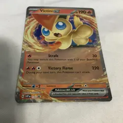 Victini ex SVP142 Scarlet & Violet Black Star Promo - Image 3