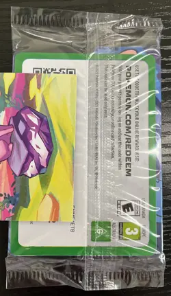 Pokemon TCG - Fennekin #80 Black Star Promo SEALED MINT/NEAR MIN - Image 2