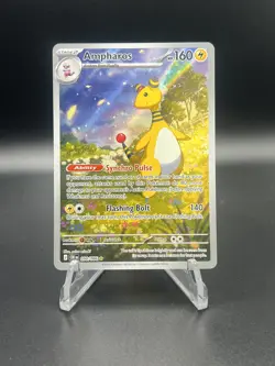 Pokemon TCG Ampharos #90/86 Holo Rare Chaos Rising - Image 1