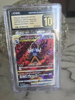 Hisuian Samurott VSTAR Japanese 230/172 CGC Pristine 10 Pokemon 🥋✨ - Image 1