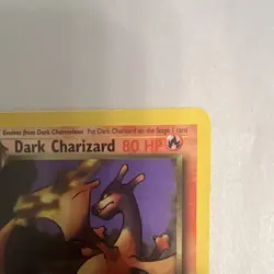 Pokemon Dark Charizard 21/82 Team Rocket Rare Regular 80 HP 2000 - Image 5