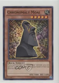 Chronomaly Moai Unlimited YuGiOh Return of the Duelist #REDU-EN014 - Image 1