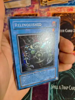 Yu-Gi-Oh! Relinquished MC1-EN003 Limited Secret Rare Moderately Played - Image 3