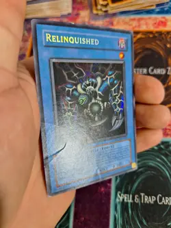 Yu-Gi-Oh! Relinquished MC1-EN003 Limited Secret Rare Moderately Played - Image 4