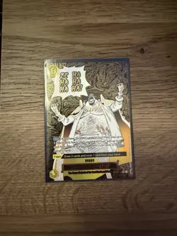 One Piece Zehahahahaha! OP16-116 Event Rare Alt Art Foil - Image 2