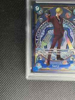2025 One Piece OP11 Sanji SP Alternate Art PSA 9 - Image 5