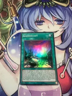 KOZMOTOWN GERMAN SUPER RARE AP08-EN011 DE011 NEAR MINT YUGIOH - Image 1