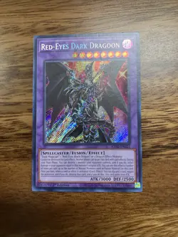 Red-Eyes Dark Dragoon Secret Rare RA02-EN021 Yugioh Dracotail - Image 1