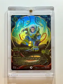 Disney Lorcana Buzz Lightyear Jungle Ranger! ICONIC 241/204 Wilds Unknown, Mint - Image 1