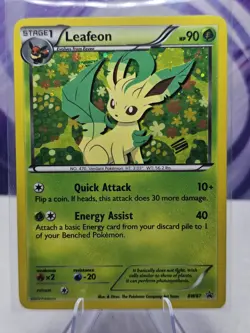 Leafeon BW87 Holo Black Star Promo B&W 2013 Eeveelution Pokemon TCG Card LP - Image 1
