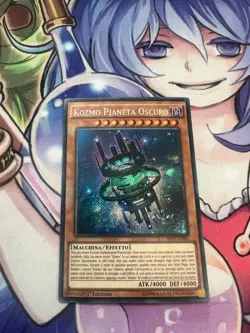 KOZMO DARK PLANET SECRET RARE ITALIAN SHVI-EN085 IT085 NEAR MINT YUGIOH - Image 1