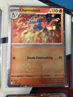 6x Charmeleon Mega Evolution 079 Promo Pokemon Card Cosmo Holo 🔥🔥🔥 🔥🔥🔥 - Image 4
