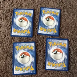 Pokemon TCG 4 Card Lot Morpeko V-UNION Sword & Shield Promo Holo - Image 2