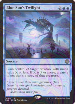 Foil Blue Sun's Twilight - Phyrexia: All Will Be One | MTG Card - Image 1