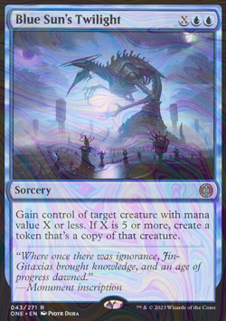 Foil Blue Sun's Twilight - Phyrexia: All Will Be One | MTG Card - Image 3