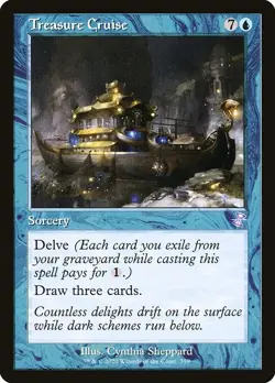 Treasure Cruise - Time Spiral Remastered | MTG Card - Image 1
