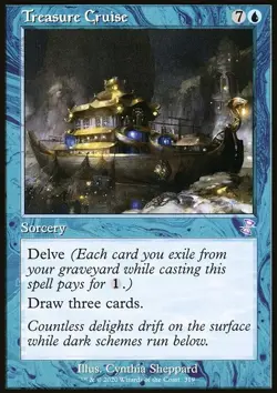 Treasure Cruise - Time Spiral Remastered | MTG Card - Image 3
