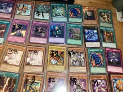 66 Regular Konami Yugioh cards lot with cyber jar,dark magician,and more - Image 3