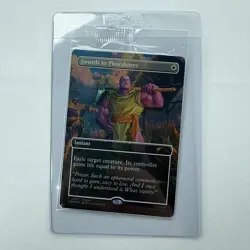 2026 Magic The Gathering Thanos Swords To Plowshares PSA Magazine Promo Card - Image 1